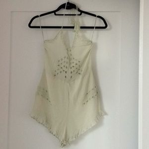 Ále by Alessandra Eyelet Romper.
